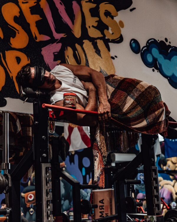 Suplemento NITE NITE sabor limón manzanilla Arms Race Nutrition