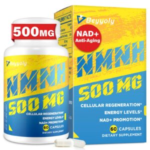 Version 1.0.0 Suplemento NMNH 500mg cápsulas para NAD+ y energía