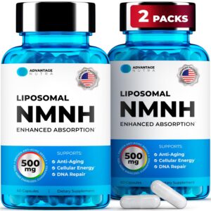 Version 1.0.0 Suplemento NMNH AdvantageNutra para aumentar NAD+ y antienvejecimiento