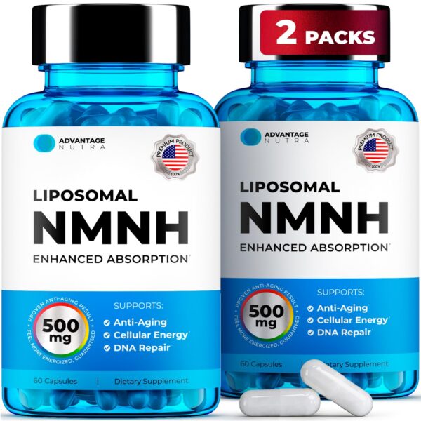 Suplemento NMNH AdvantageNutra para aumentar NAD+ y antienvejecimiento
