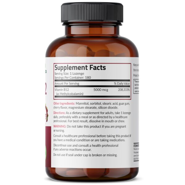 Suplemento no OGM de Methyl B12 por Futurebiotics