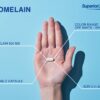 Suplemento no sintético de bromelina presentado en frasco
