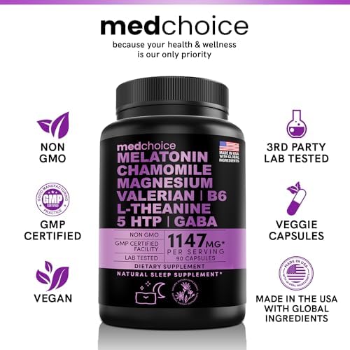 Suplemento nootrópico para cerebro Medchoice 60 cápsulas