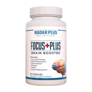Suplemento nootrópico Focus Plus para concentración y energía mental
