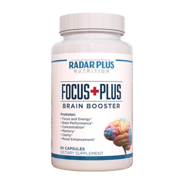 Version 1.0.0 Suplemento nootrópico Focus Plus para concentración y energía mental