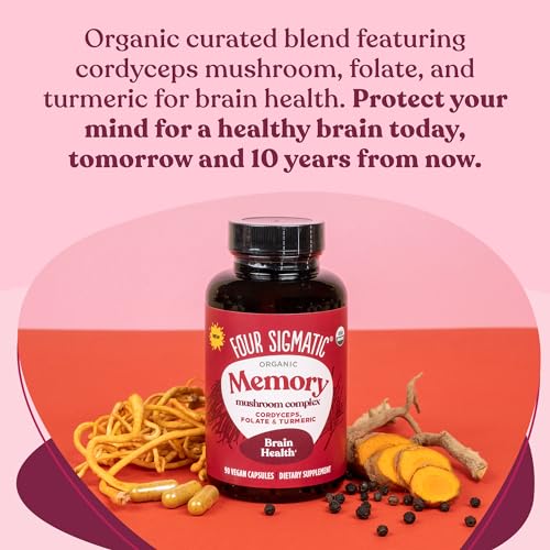 Suplemento nootrópico natural con Cordyceps y Gotu Kola