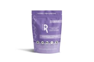 Suplemento nootrópico Roots Focus sabor limón lavanda mora
