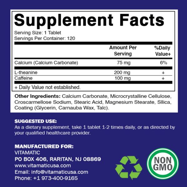 Suplemento nootrópico Vitamatic mejora concentración y claridad