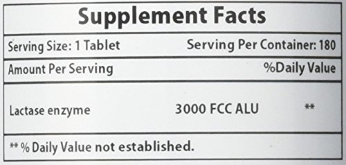 Suplemento Nova Nutritions lactasa para digestión saludable
