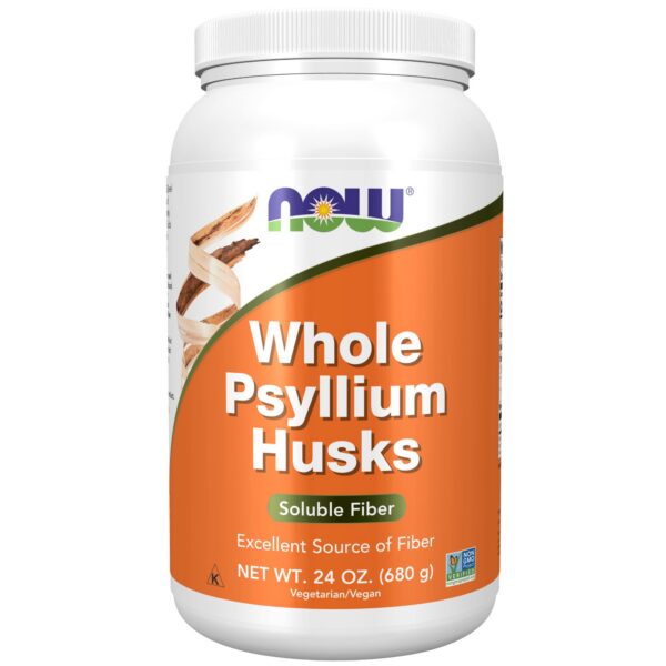 Version 1.0.0 Suplemento NOW Foods cáscara de psyllium soluble 24 onzas