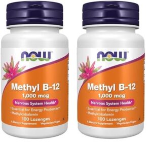 Version 1.0.0 Suplemento NOW Foods Metil B-12 100 Pastillas