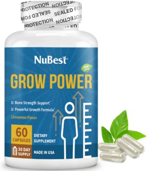 Version 1.0.0 Suplemento NuBest Grow Power para crecimiento en altura