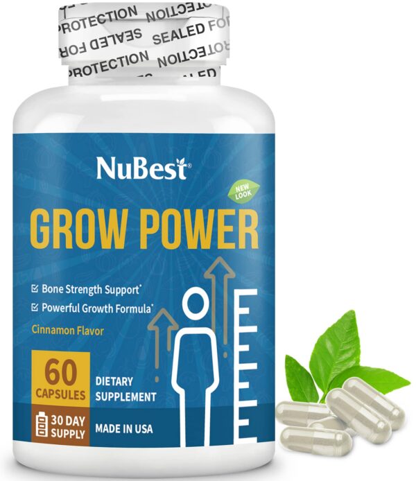 Version 1.0.0 Suplemento NuBest Grow Power para crecimiento en altura
