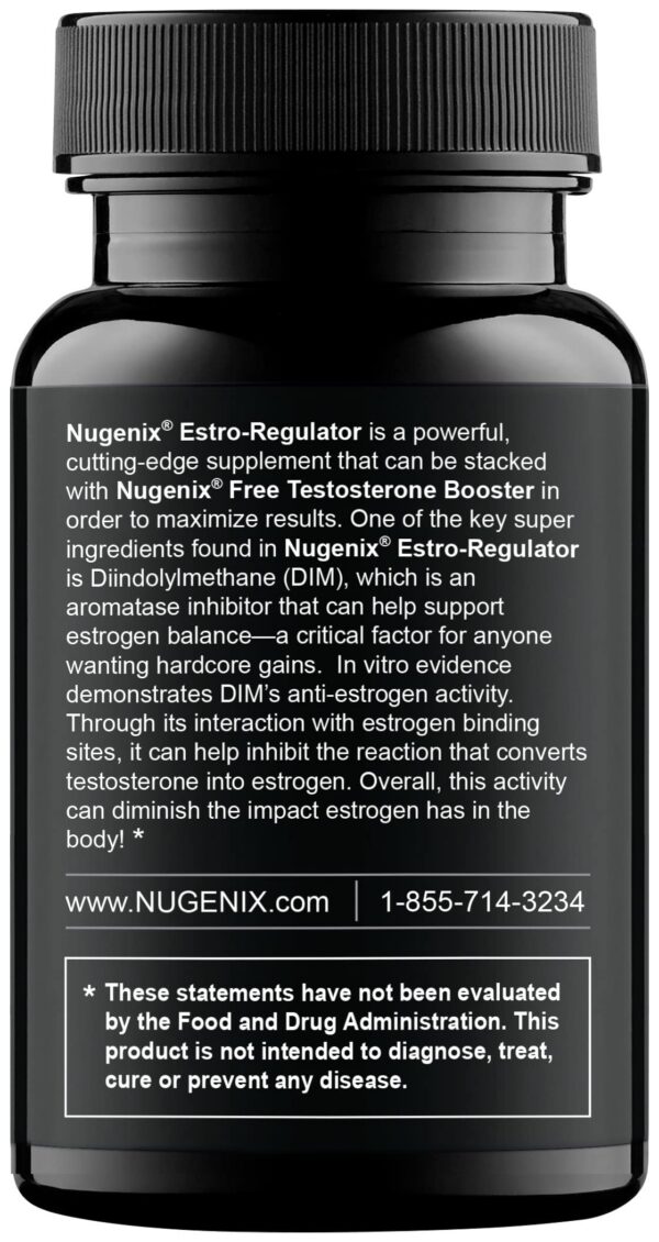 Version 1.0.0 Suplemento Nugenix Estro-Regulator para salud hormonal masculina