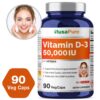 Suplemento NusaPure Vitamina D3 50,000 UI