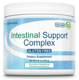 Suplemento Nutra BioGenesis Complejo reparador intestinal envase frontal