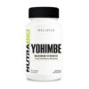 Suplemento NutraBio Yohimbe 4mg cápsulas vegetales