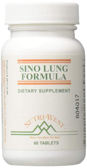 Version 1.0.0 Suplemento Nutri-West Sino-Lung 60 tabletas para pulmones