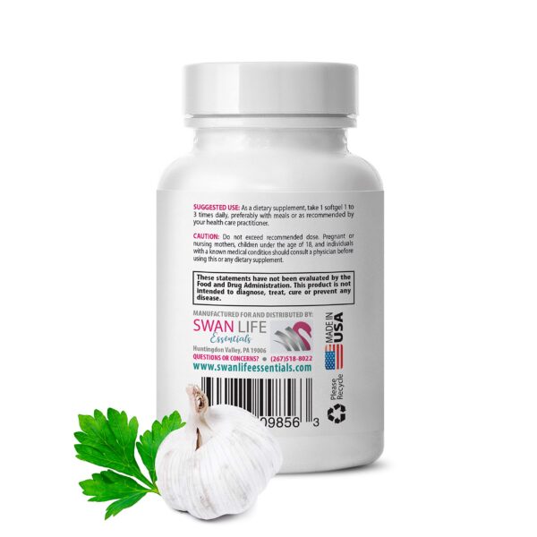 suplemento nutricional ajo y perejil sin olor blanco