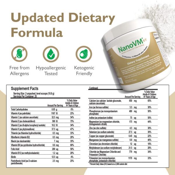 Suplemento nutricional para alimentación por sonda