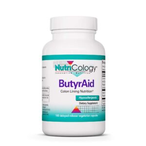 Version 1.0.0 Suplemento Nutricology ButyrAid para salud intestinal