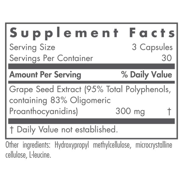 Version 1.0.0 Suplemento Nutricology extracto de semilla de uva para antioxidante