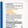 Suplemento Nutricost cápsulas complejo hongos sin OGM ni gluten