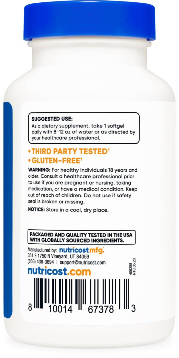 Version 1.0.0 Suplemento Nutricost Licopeno para salud antioxidante