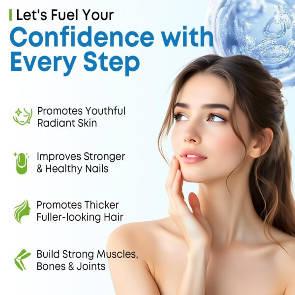 Suplemento nutritivo biotina colágeno queratina 60 gomitas