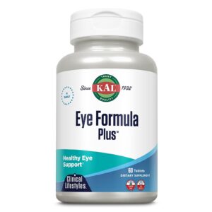 Suplemento para ojos KAL con luteína y vitaminas antioxidantes