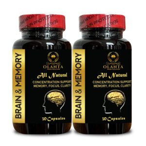 Suplemento OLANTA TRADE cápsulas para memoria y función cerebral