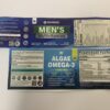 Suplemento omega 3 de algas para hombres