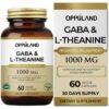 Suplemento oppuland GABA y L-Teanina frasco principal
