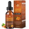 Version 1.0.0 Suplemento orgánico cúrcuma jengibre gotas extracto líquido