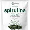 Suplemento orgánico de espirulina Micro Ingredients 720 tabletas