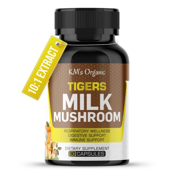 Suplemento orgánico hongo Tiger’s Milk 90 cápsulas veganas