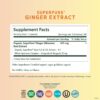 Suplemento orgánico de jengibre para digestión y articulaciones