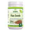 Suplemento orgánico semillas enteras de lino Herbal Secrets