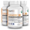 Suplemento Organixx de cúrcuma y curcumina