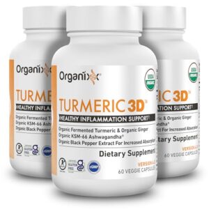 Version 1.0.0 Suplemento Organixx de cúrcuma y curcumina