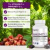 Suplemento Organixx Immunity 3 con ingredientes orgánicos para inmunidad