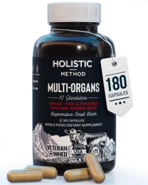 Suplemento de órganos de res alimentada con pasto complejo