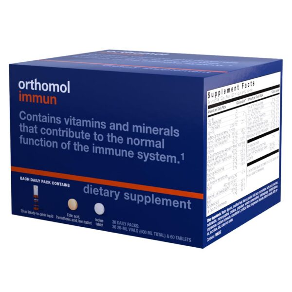 Version 1.0.0 Suplemento Orthomol Immun con micronutrientes esenciales