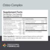 Suplemento Osteo Complex Professional Formulas envase