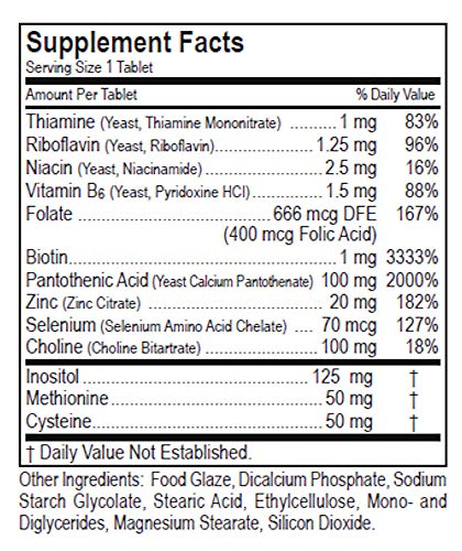 Version 1.0.0 Suplemento para el cabello saludable vitaminas complejo b