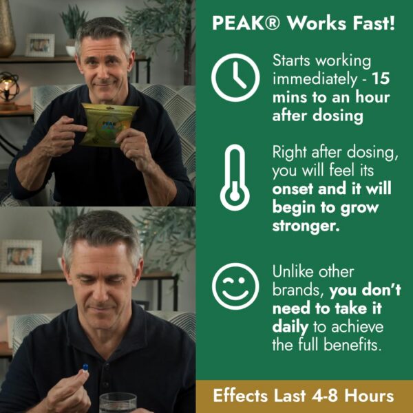 Version 1.0.0 Suplemento Peak ingredientes naturales para estrés