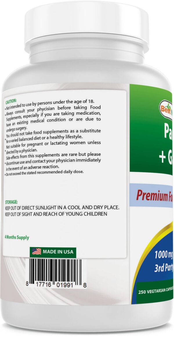 Suplemento perejil y ajo en cápsulas vegetarianas calidad USA