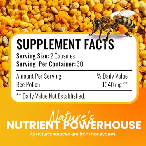 Suplemento de polen de abeja 100% natural HONEYBEEZONE