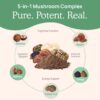 Suplemento en polvo 45 porciones Real Mushrooms hongos orgánicos