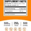 Suplemento de L-Fenilalanina en polvo 500 mg de BulkSupplements